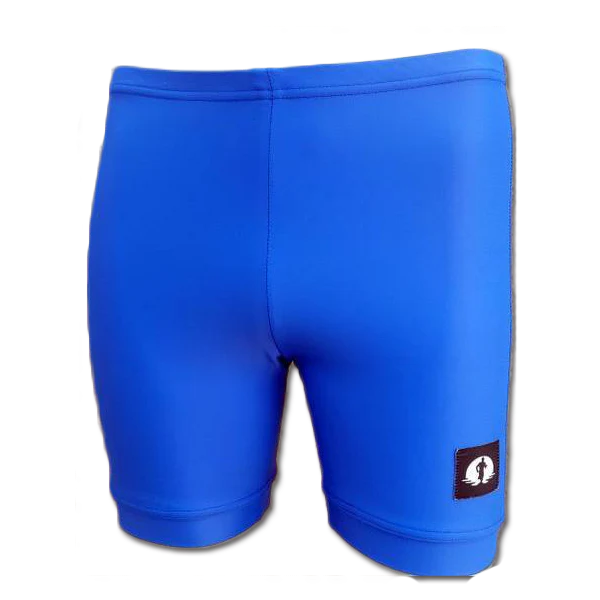 Funky Pants Classic Shorts - Club Royal Blue edition featuring double stitched material with regular fit.