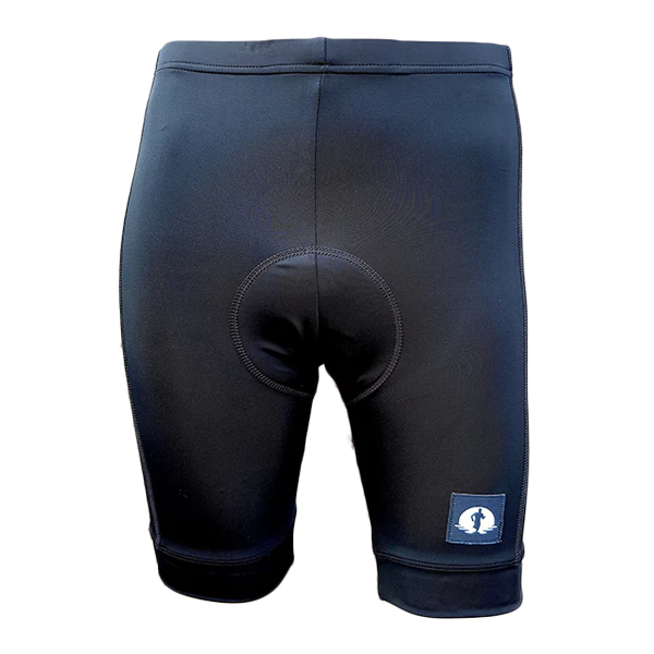 Funky Pants Regular Fit Cycling Shorts - Strelitzia Stripes edition with padded seat and colourful design