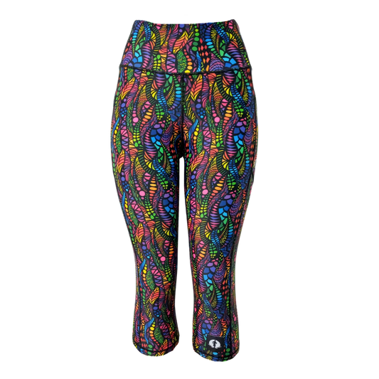 High Waist 3/4 Leggings - Henry the 9th
