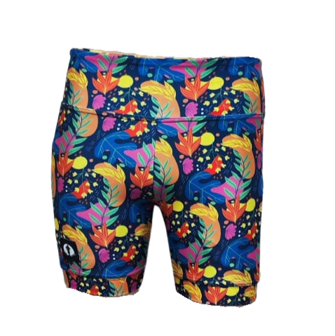 High Waist Shorts - Zest Fest
