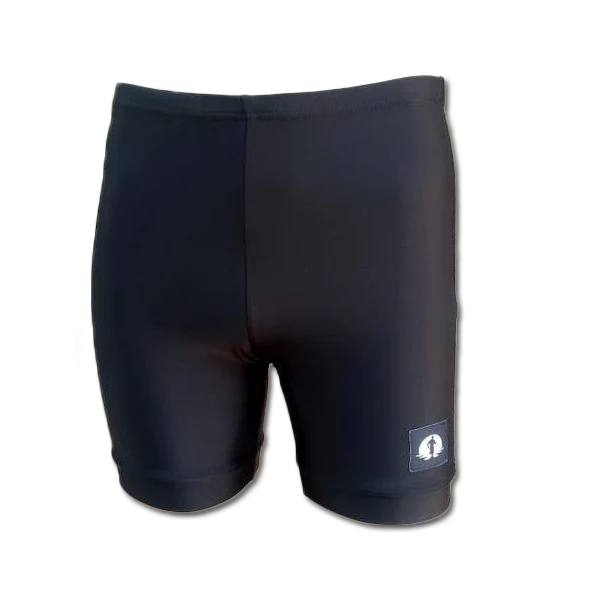 Funky Pants Classic Shorts - Black edition featuring double stitched material with regular fit.