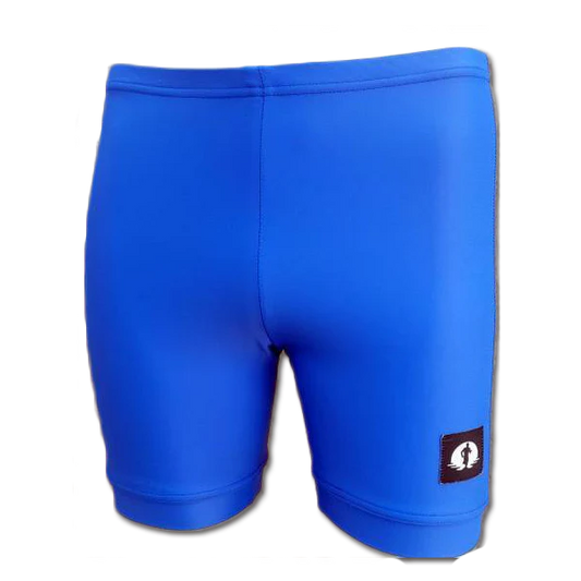Funky Pants Classic Shorts - Club Royal Blue edition featuring double stitched material with regular fit.