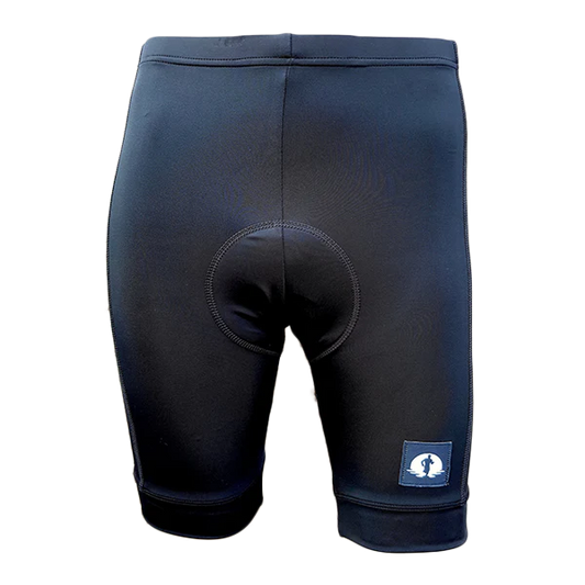 Funky Pants Regular Fit Cycling Shorts - Strelitzia Stripes edition with padded seat and colourful design