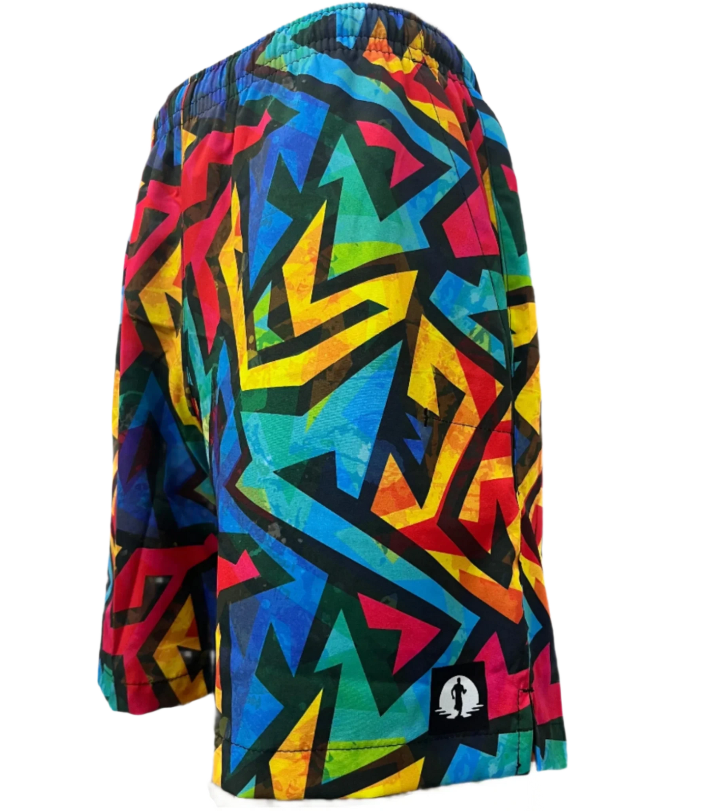 Funky Pants Sports Shorts - Colour Foil edition featuring high stretch breathable material.