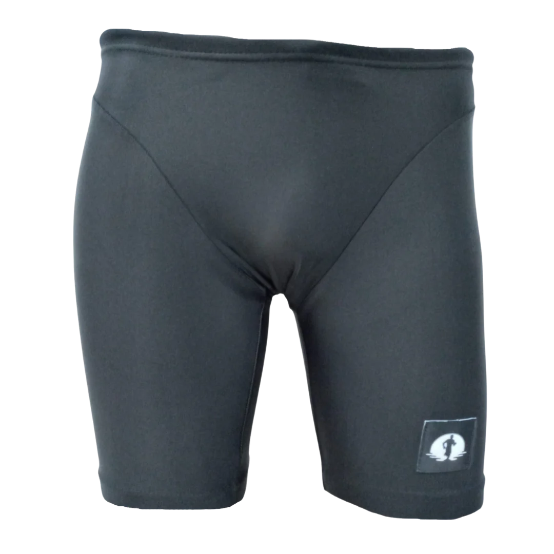 Funky Pants Jammer - Black edition with built in speedo.